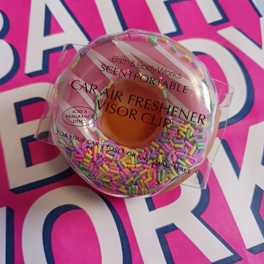 Bath and Body Works Donut Car Fragrance Visor clip - Picture 2 of 4